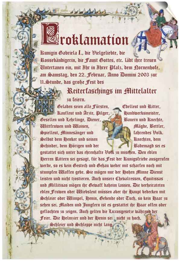 Reiterfasching 2003